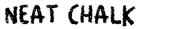 Neat Chalk font preview